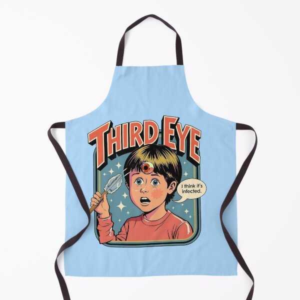 Item preview, Third Eye Infection: Retro Humor & Occult Graphic designed and sold by Vintagenaut Co..