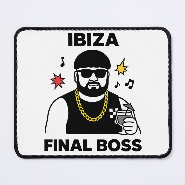 Item preview, Minimalist – Black & Gold (Ibiza Final Boss) designed and sold by FunnySignalStudio.
