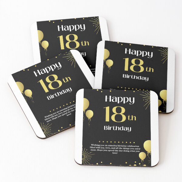 Item preview, Celebrate a loved ones eighteen with joy, love, and unforgettable moments. designed and sold by InsightTC.