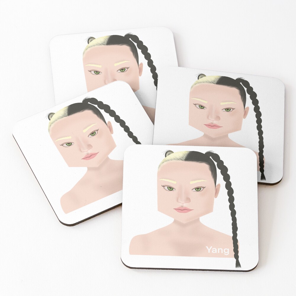 Item preview, Coasters (Set of 4) designed and sold by ROCIODRAMATICA.