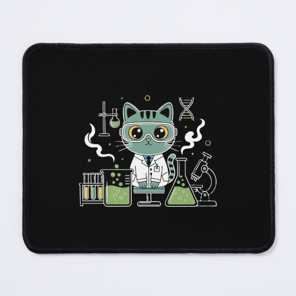 Item preview, The Little Chemist - Laboratory Cat designed and sold by DMNindustries.