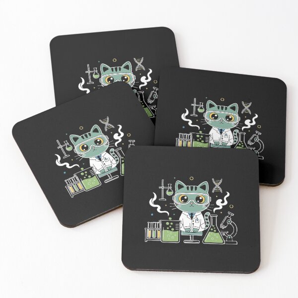 Item preview, The Little Chemist - Laboratory Cat designed and sold by DMNindustries.