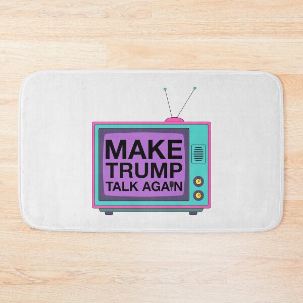 Item preview, Make Trump Talk Again - Political Commentary Art designed and sold by cabana.space.