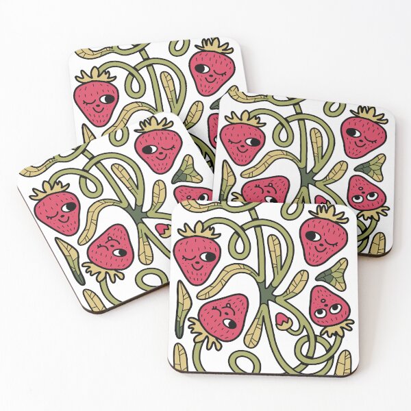 Item preview, Cheeky Strawberries, Colour designed and sold by madebymccluskey.
