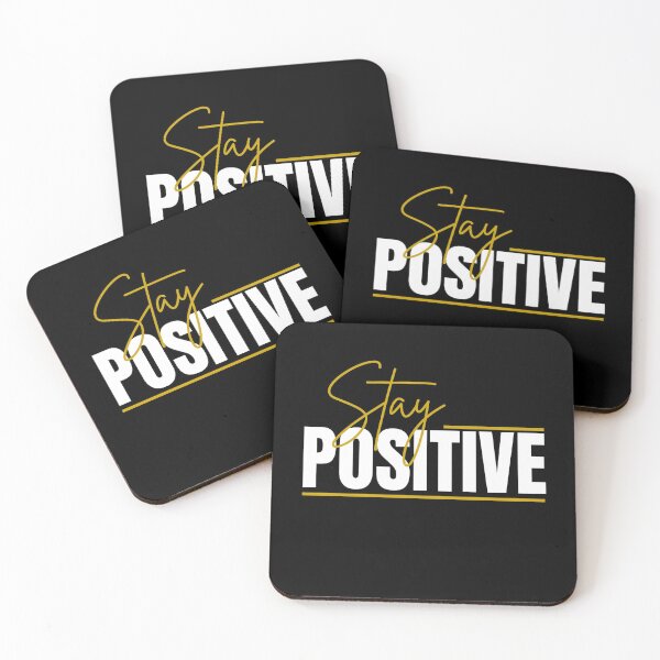 Item preview, Stay positive modern minimalist design designed and sold by Motivated Sensei.