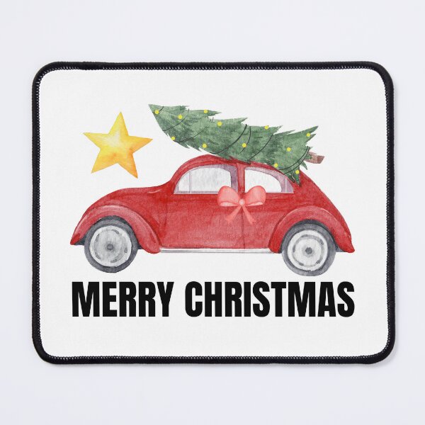 Item preview, Merry Christmas - Watercolor Car designed and sold by Julianadieyi.