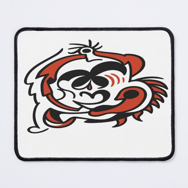 Item preview, Red Echo – Face of the Lines designed and sold by artbyefi.