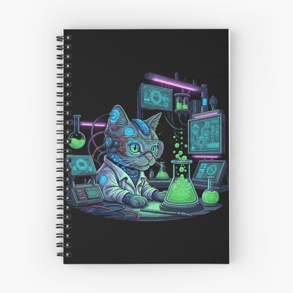 Item preview, Cybernetic Alchemist - Laboratory Cat designed and sold by DMNindustries.