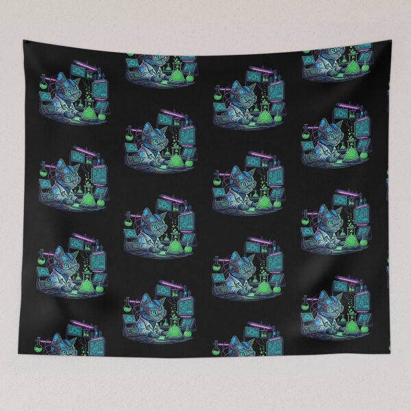 Item preview, Cybernetic Alchemist - Laboratory Cat designed and sold by DMNindustries.