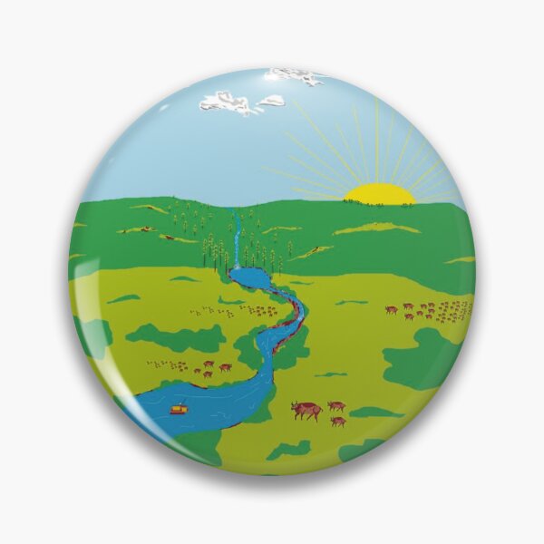 Item preview, Peaceful fishing scene designed and sold by Nigel-here.