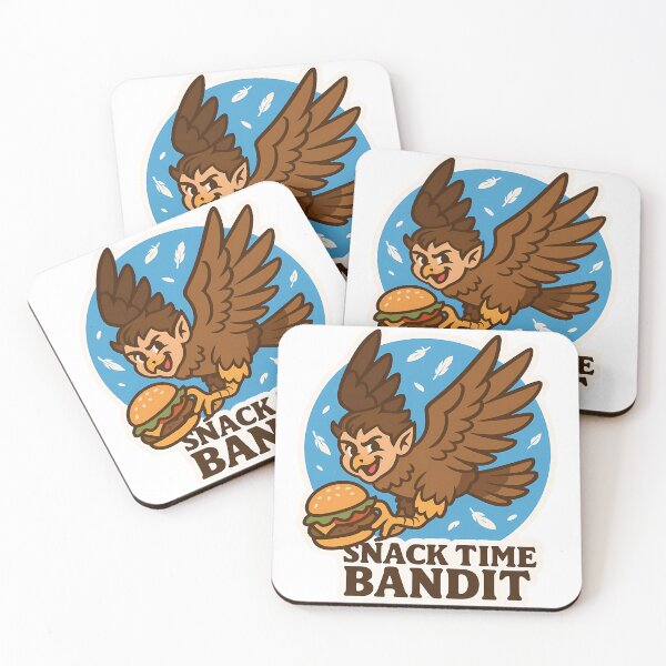Item preview, Snack Time Bandit - Harpy designed and sold by Cheerioza.