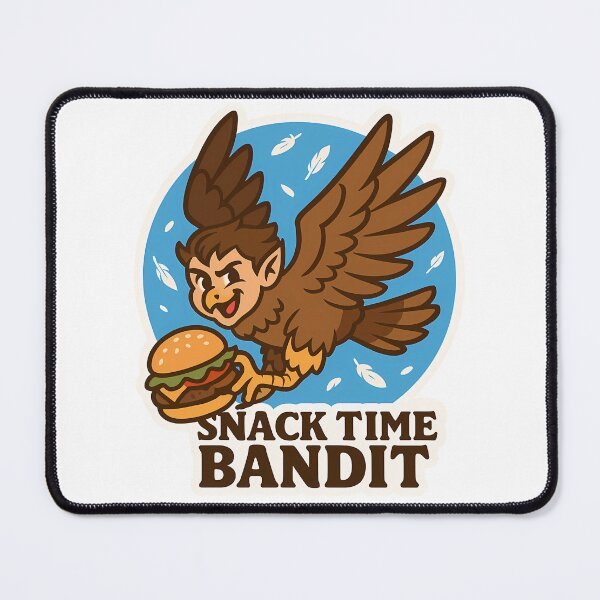 Item preview, Snack Time Bandit - Harpy designed and sold by Cheerioza.