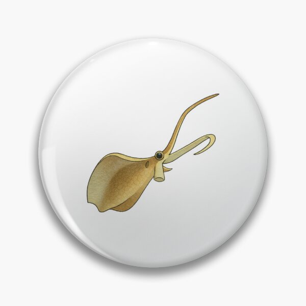 Item preview, Nectocaris Illustration, Prehistoric Cambrian Cephalopod-Like Creature Art designed and sold by Vendeloc.