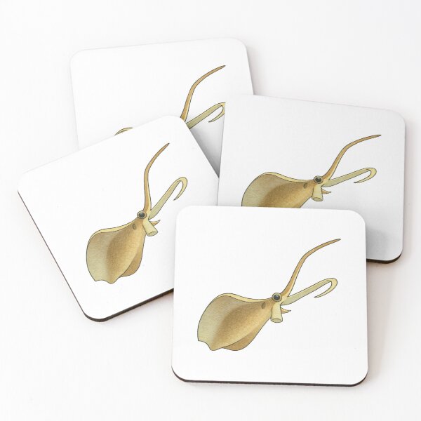Item preview, Nectocaris Illustration, Prehistoric Cambrian Cephalopod-Like Creature Art designed and sold by Vendeloc.