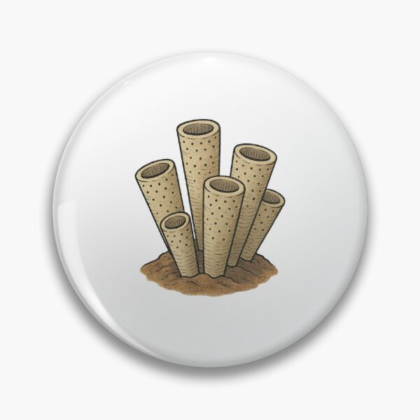 Item preview, Archaeocyatha Illustration, Prehistoric Cambrian Reef Sponge Art designed and sold by Vendeloc.