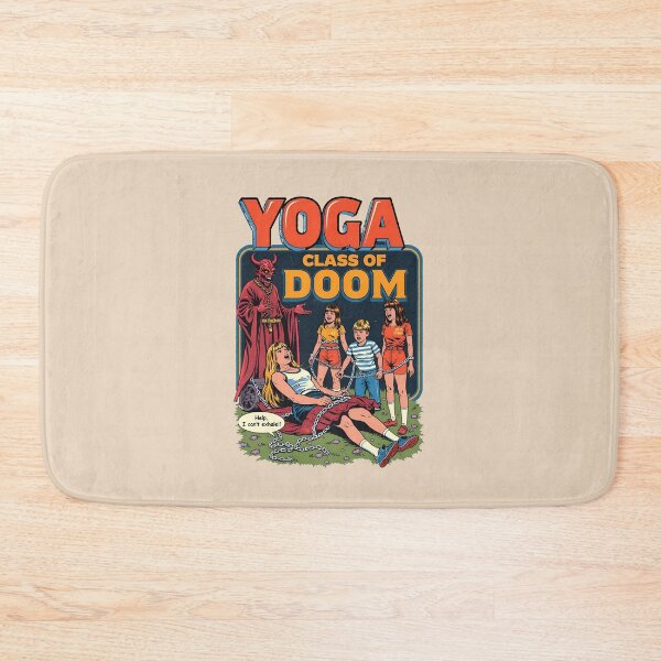 Item preview,  Yoga Class of Doom: Retro Dark Humor Graphic designed and sold by Vintagenaut Co..