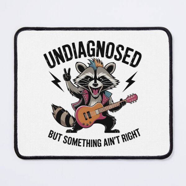 Item preview, Unhinged Rocking Racoon designed and sold by BuxomBabe21.
