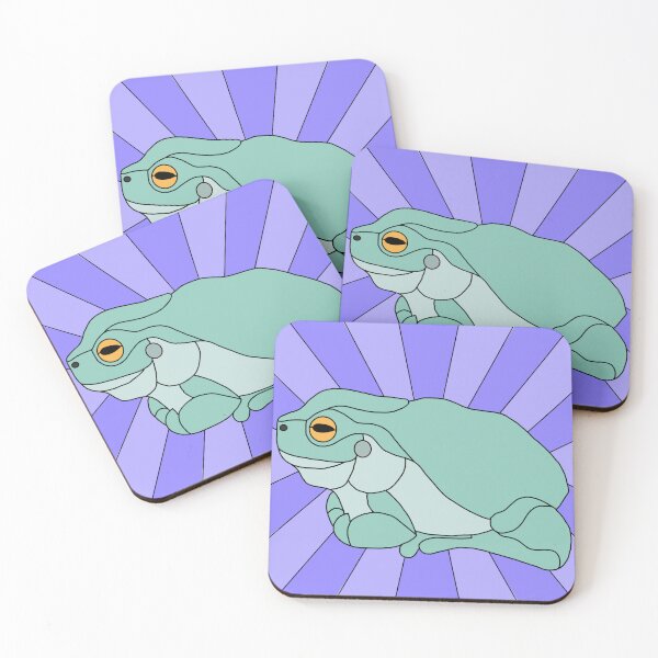 Item preview, The Great Frog (periwinkle) designed and sold by PaganArtisan.