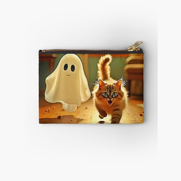 Item preview, Funny Kitten Spooky Friend designed and sold by Health And Fitness Posts e-Store.