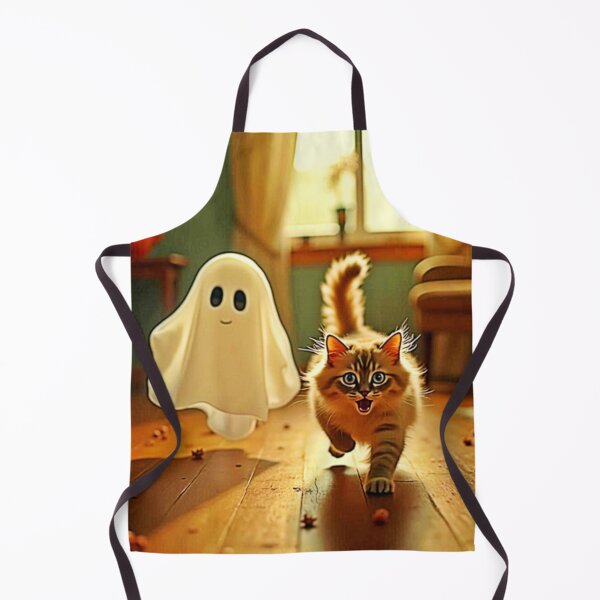 Item preview, Funny Kitten Spooky Friend designed and sold by Health And Fitness Posts e-Store.