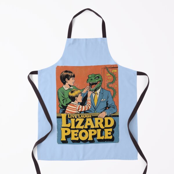 Item preview, Live, Laugh, Lizard People - Funny Retro Conspiracy Design designed and sold by Vintagenaut Co..