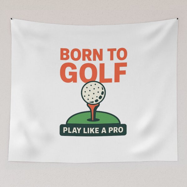 Item preview, Born to Golf, Play Like a Pro - Funny Golfer Gift Design. designed and sold by Wear Sculpt.