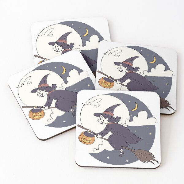 Item preview, Halloween flying witch designed and sold by Seven7Dwarfs.