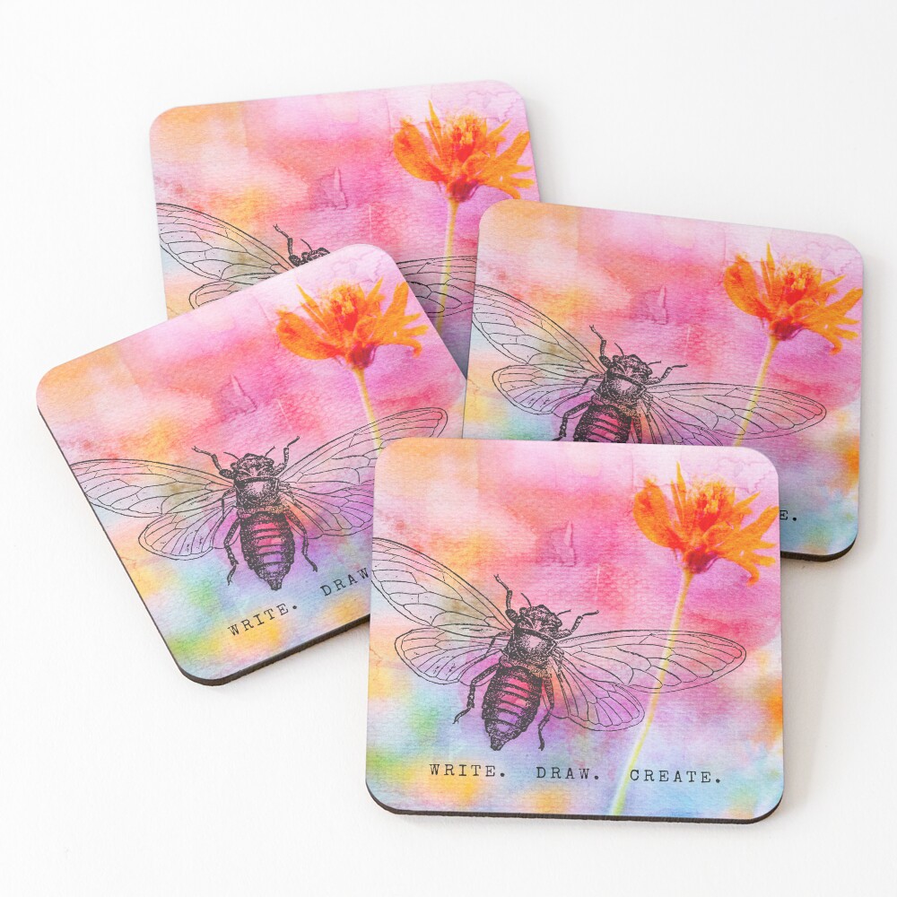 Item preview, Coasters (Set of 4) designed and sold by creativeandfree.