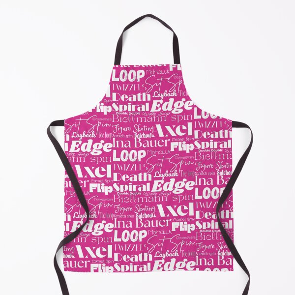 Item preview, Figure Skating Words- Subway Style Print- Magenta  designed and sold by Purposely Designed.