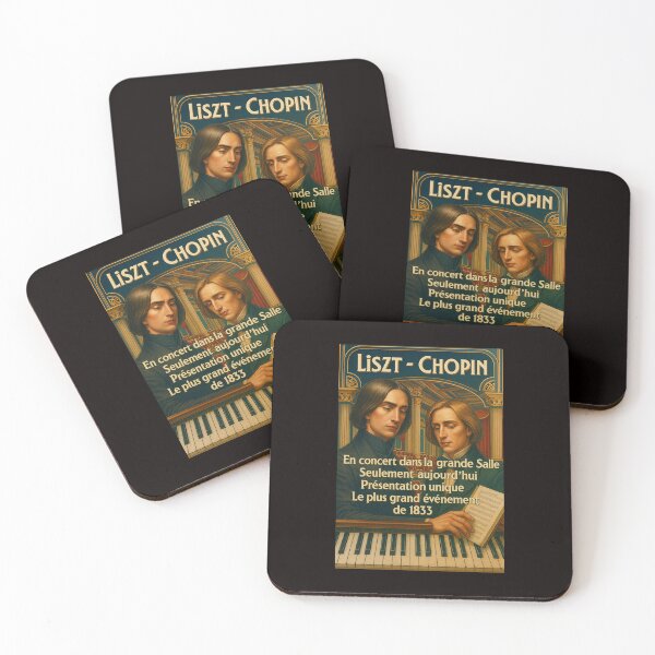 Item preview, Liszt and Chopin The Music Gods designed and sold by Helios Be. Lavsh.