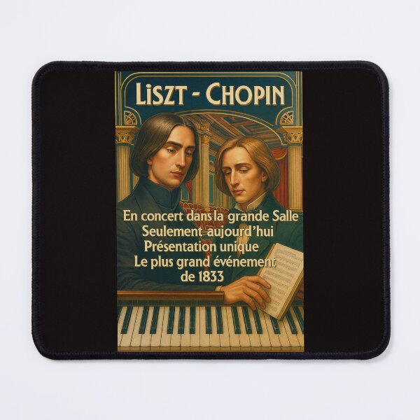 Item preview, Liszt and Chopin The Music Gods designed and sold by Helios Be. Lavsh.