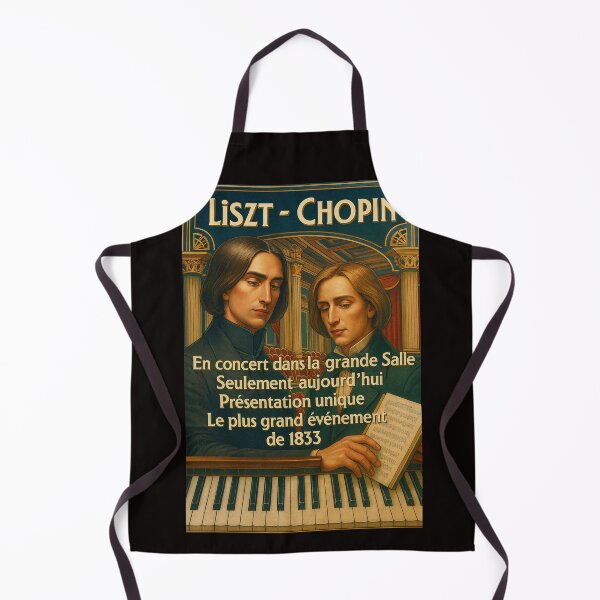 Item preview, Liszt and Chopin The Music Gods designed and sold by Helios Be. Lavsh.