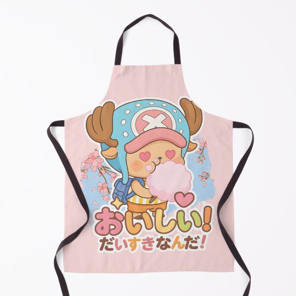 Item preview, One Piece kawaii Chopper, eating candy, pose, cute, designed and sold by FunandPrint.