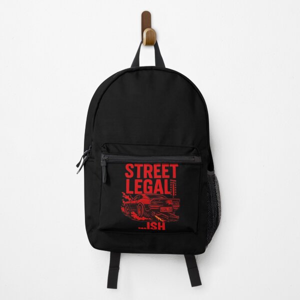 Item preview, Street Legal Ish Funny Drag Racing Muscle Car Burnout designed and sold by CarantinedChaos.