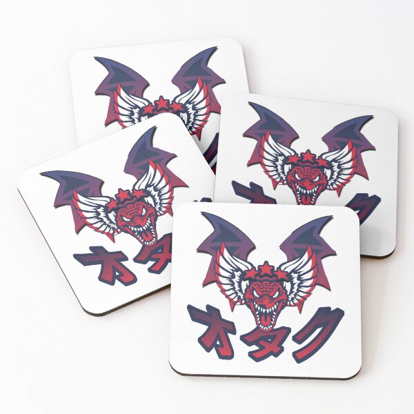 Item preview, Otaku Dragon | Fierce Japanese Geek & Anime Mascot Design designed and sold by NSB-Design.