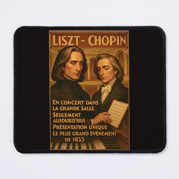 Item preview, Liszt and Chopin The Music Gods #1 designed and sold by Helios Be. Lavsh.