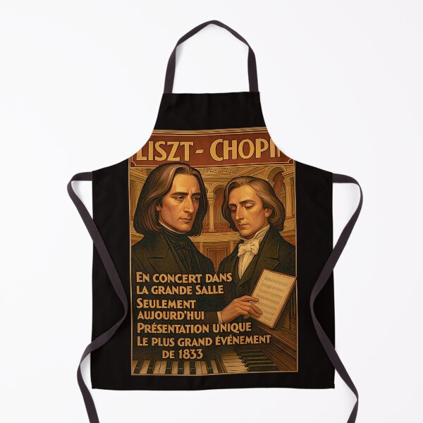 Item preview, Liszt and Chopin The Music Gods #1 designed and sold by Helios Be. Lavsh.