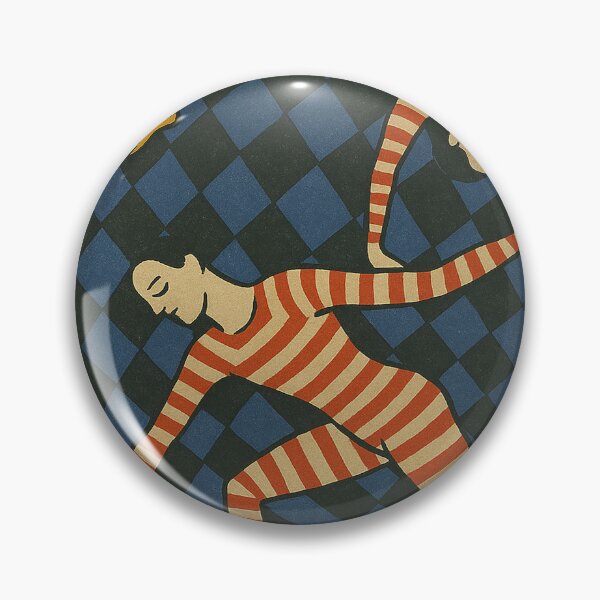 Item preview, Vintage Acrobats Striped Circus Performance designed and sold by weirdfishes123.