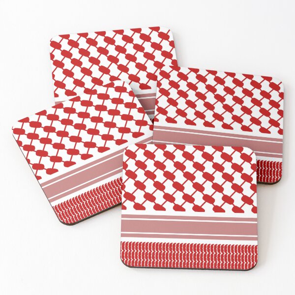Item preview, Red & White Keffiyah designed and sold by HaneinDoesArt321.