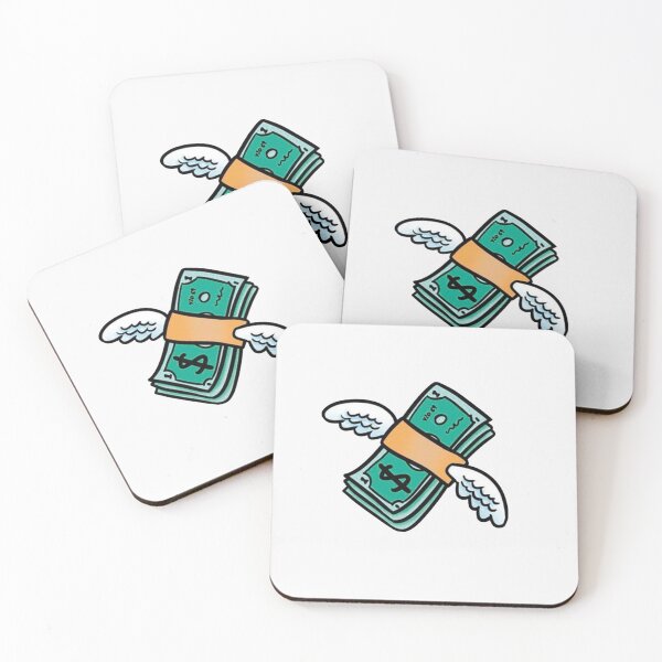 Item preview, Flying Money Cartoon – Funny Cash With Wings Design designed and sold by New Dragon.