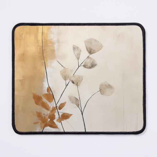 Item preview, Rustic gold and terracotta japandi and wabi sabi inspired design designed and sold by filigreedigital.