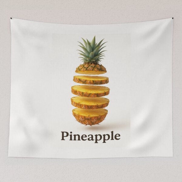 Item preview, Pineapple fruit minimal poster designed and sold by Enea Kelo.