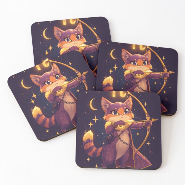 Item preview, Sagittarius Zodiac Cat – Astrology Horoscope Design designed and sold by Luis Betancourt illustrations.