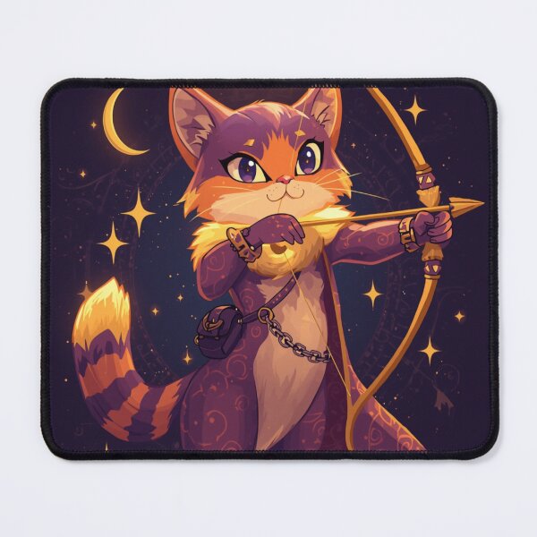 Item preview, Sagittarius Zodiac Cat – Astrology Horoscope Design designed and sold by Luis Betancourt illustrations.