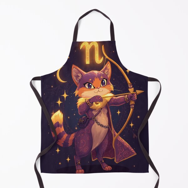 Item preview, Sagittarius Zodiac Cat – Astrology Horoscope Design designed and sold by Luis Betancourt illustrations.