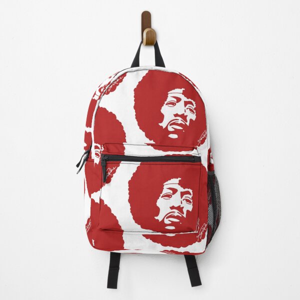 Item preview, Red Retro Funk Portrait – Bold Afro Silhouette Art designed and sold by byDuck.