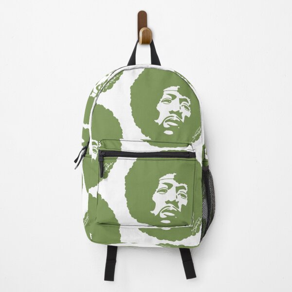 Item preview, Retro Funk Portrait – Green Afro Silhouette Art designed and sold by byDuck.
