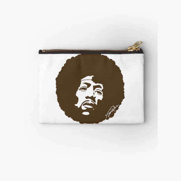 Item preview, Retro Funk Portrait – Brown Afro Silhouette Art designed and sold by byDuck.