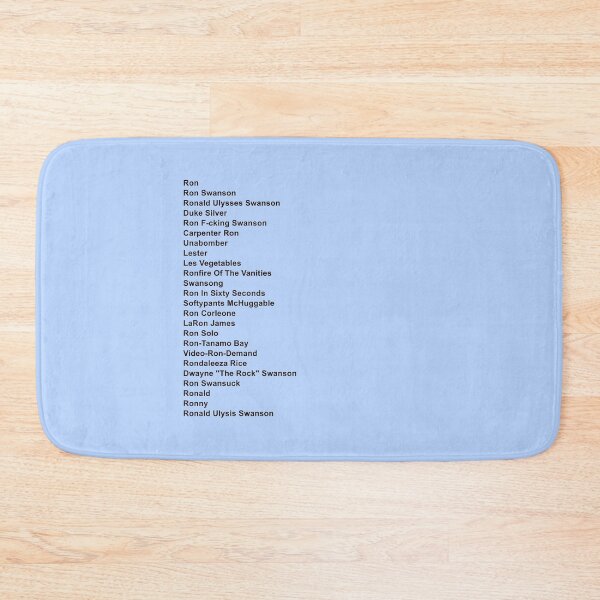 Item preview, Ron Swanson Aliases – Parks and Recreation Funny Quote Design designed and sold by from here 2 mars.