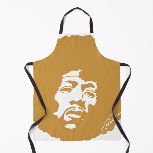 Item preview, Retro Funk Portrait – Yellow Afro Silhouette Art designed and sold by byDuck.
